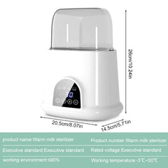 4-in-1 Smart Thermostat Baby Bottle Warmer & Sterilizer