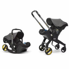 4-in-1 Baby Travel System: Cradle, Stroller, Car Seat (0-24 Months)