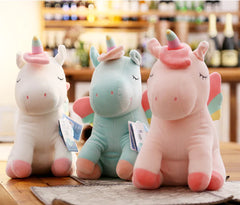 Unicorn Plush Toy and Pillow for Girls