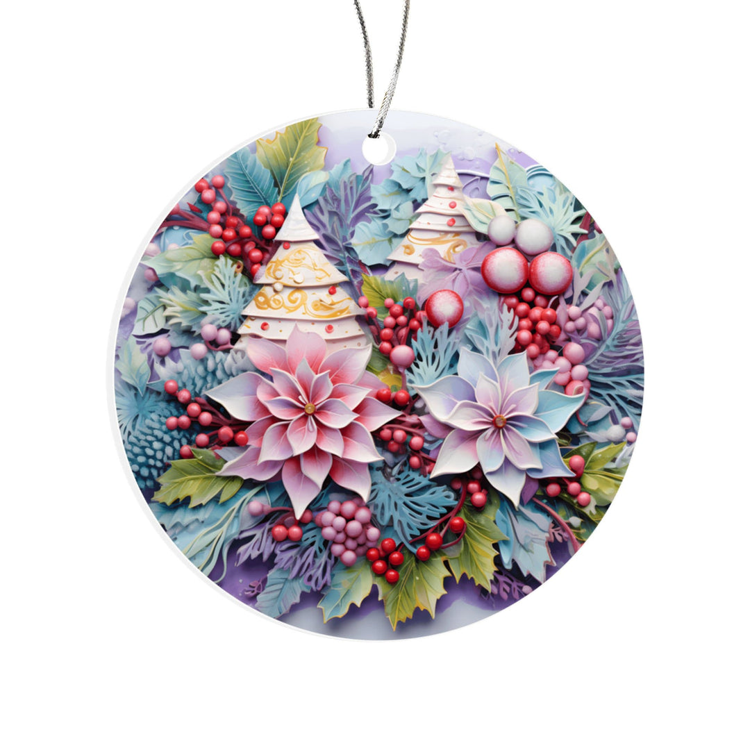 Acrylic Circle Ornament - Whimsical Shoppe