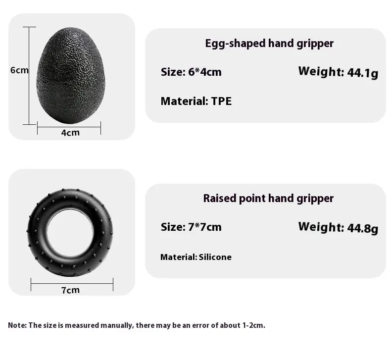 Adjustable Grip Strength Trainer Kit (5KG - 60KG) - 7 Piece Set - Whimsical Shoppe