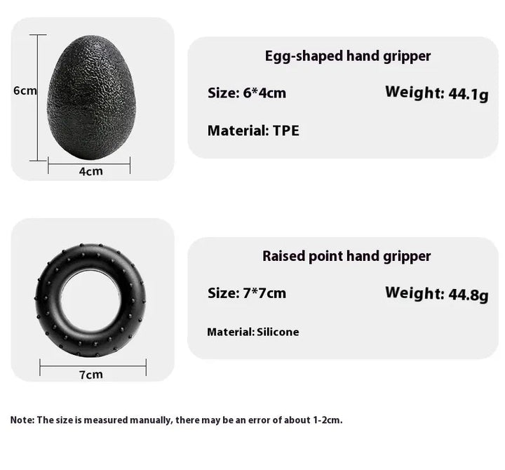 Adjustable Grip Strength Trainer Kit (5KG - 60KG) - 7 Piece Set - Whimsical Shoppe