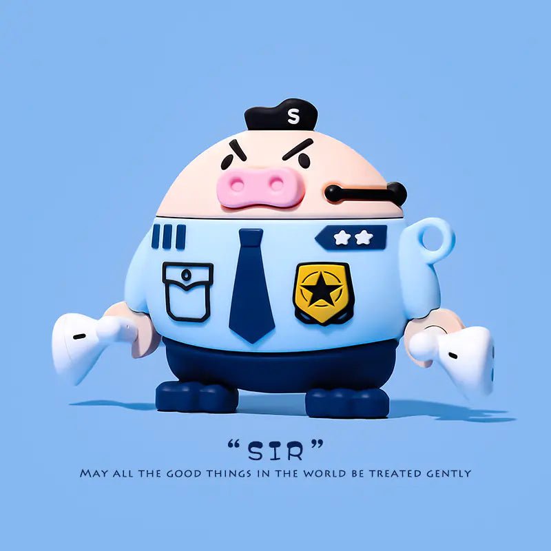 AirPods Pro 2 & AirPods 3 Protective Silicone Case Cover – 100 Fun Cartoon & Solid Color Designs - Whimsical Shoppe