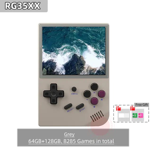 ANBERNIC RG35XX Mini Retro Handheld Game Console - 3.5 Inch - Whimsical Shoppe