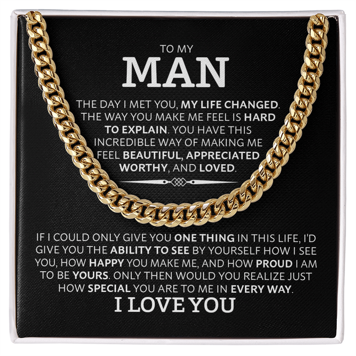 Stainless Steel Cuban Link Chain