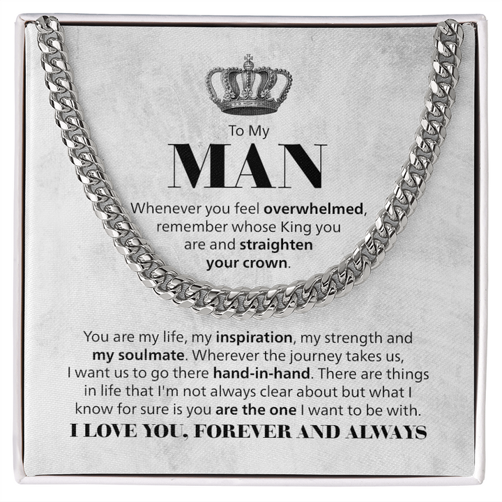 Cuban Link Chain Necklace for Him
