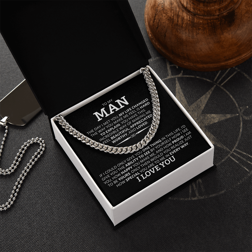 Men’s Cuban Link Chain Gift
