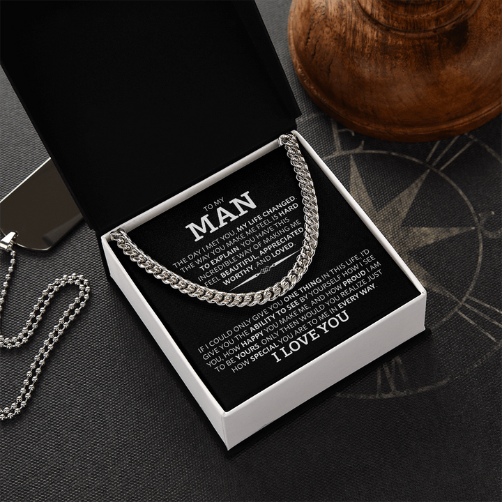 Men’s Cuban Link Chain Gift
