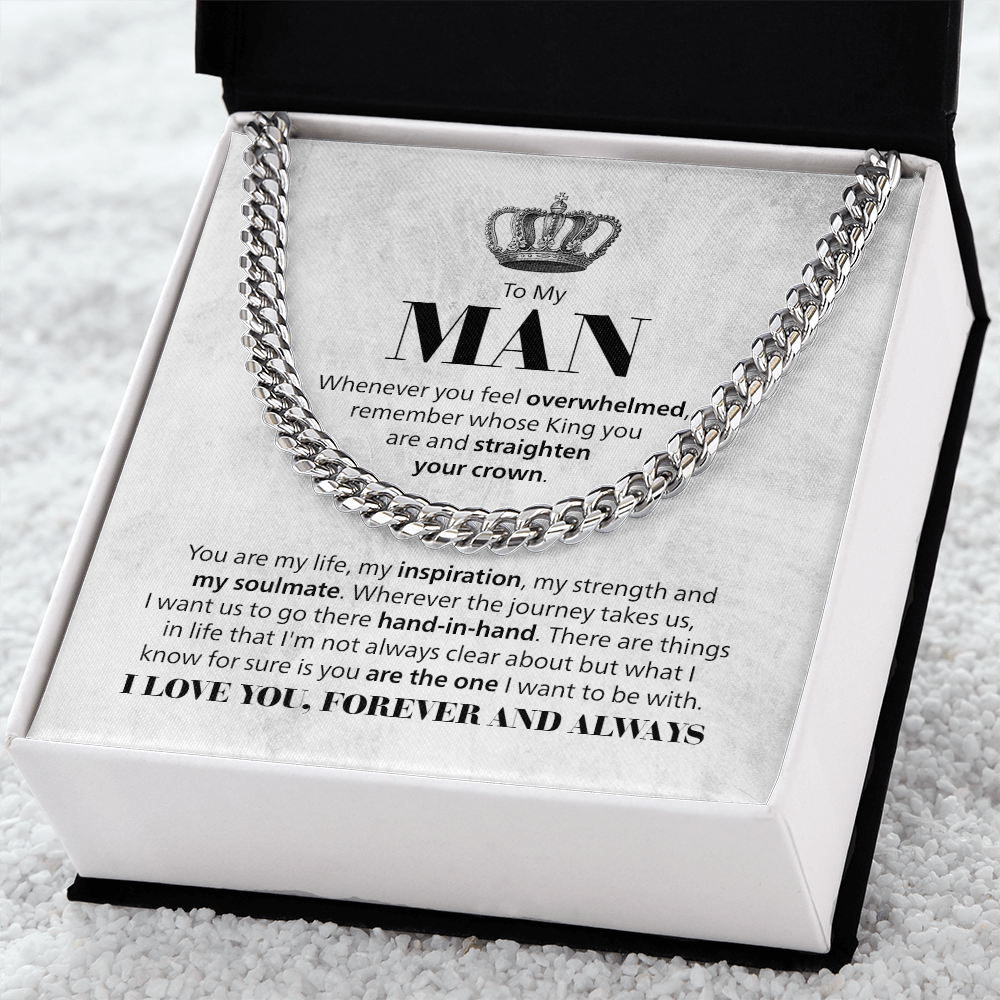 Husband Necklace Gift with Message Card
