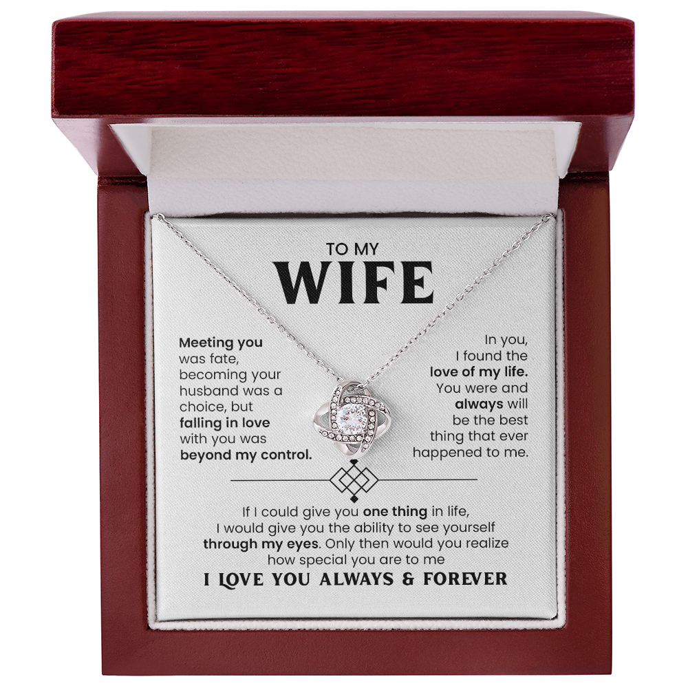 Elegant Wife Necklace Gift
