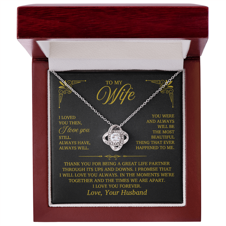 Elegant Necklace Gift for Wife
