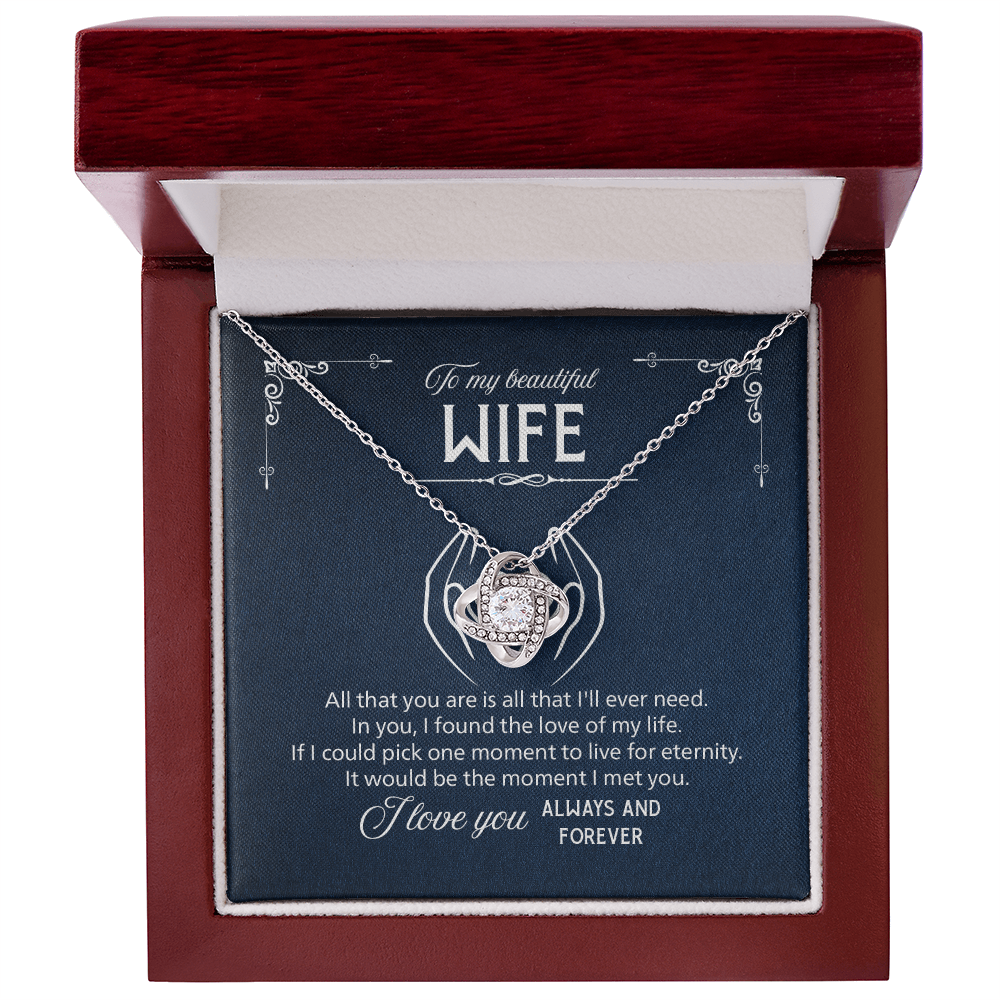 Elegant Necklace Gift for Wife
