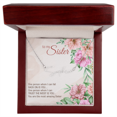 Signature Name Necklace - For My Sister