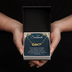 Heart Name Necklace - For Soulmate