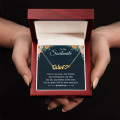 Heart Name Necklace - For Soulmate