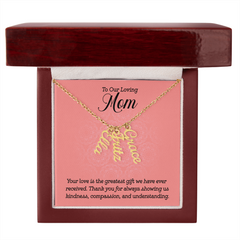 Multi Name Necklace - For Our Mom