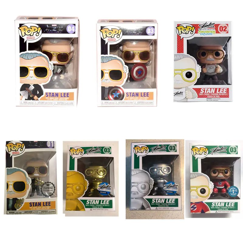 Avengers Stan Lee Collectible Figurine – 11cm PVC & Vitreous Enamel Marvel Tribute (4 Color Variations) - Whimsical Shoppe