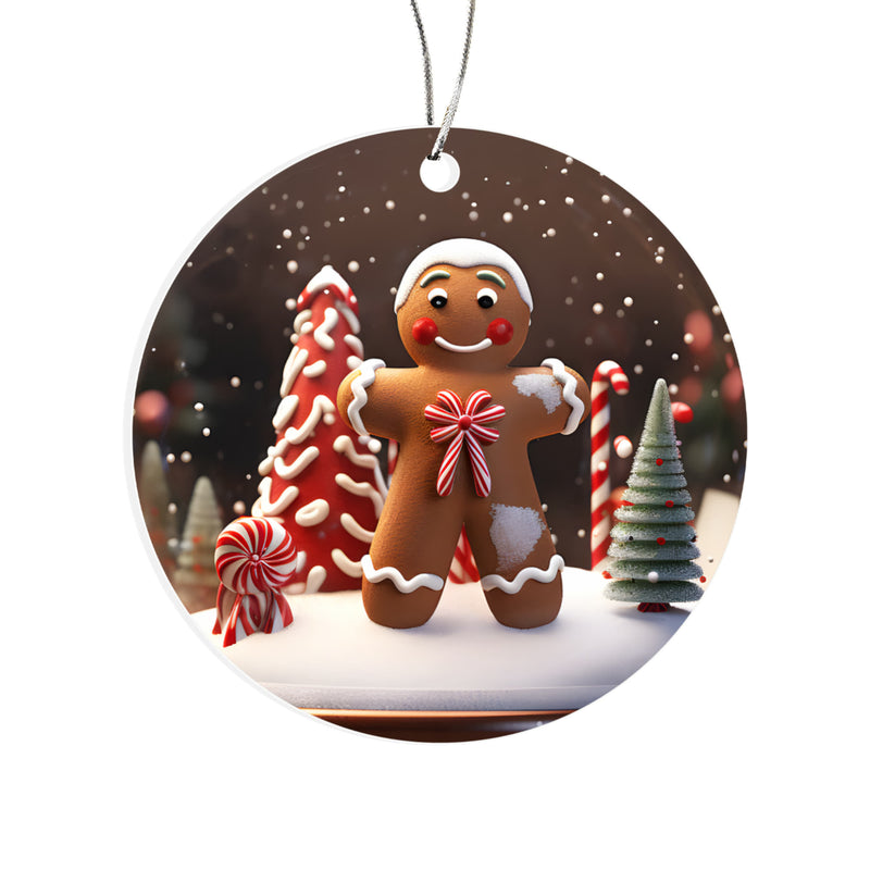 Acrylic Circle Ornament