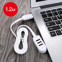USB 3.0 Multifunctional Expansion Hub & Dock – Multi-Port Splitter (25 cm / 1.2 m, White)