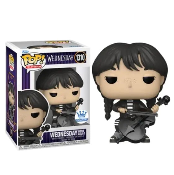 Funko Pop! Wednesday Addams #1310 – Collectible PVC Vinyl Figure, Gothic Classic, Display Ready