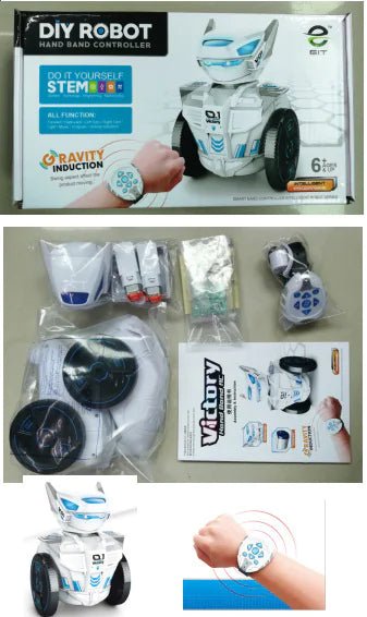 BG1526 RC Robot Car with Watch Remote Control - 2.4G Multi - Player - Whimsical Shoppe