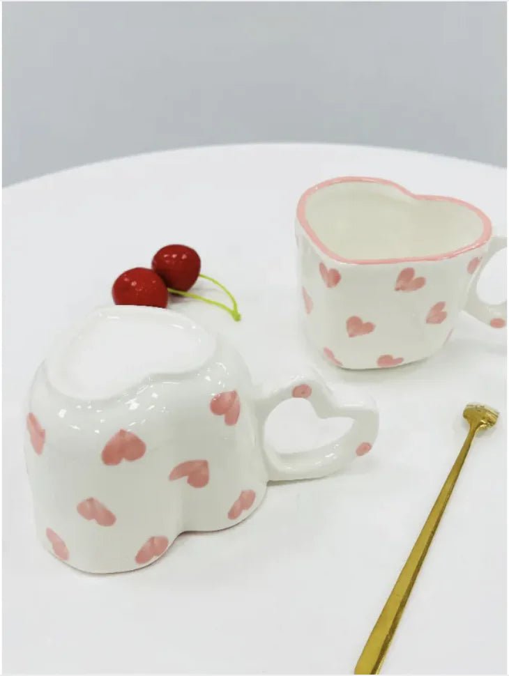 Charming Ceramic Mugs for Girls – Cute and Stylish Design - Whimsical Shoppe