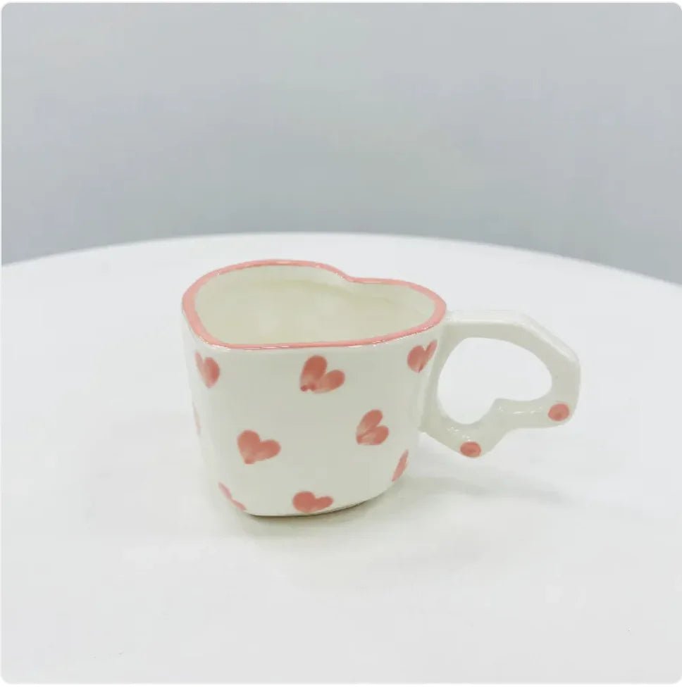 Charming Ceramic Mugs for Girls – Cute and Stylish Design - Whimsical Shoppe