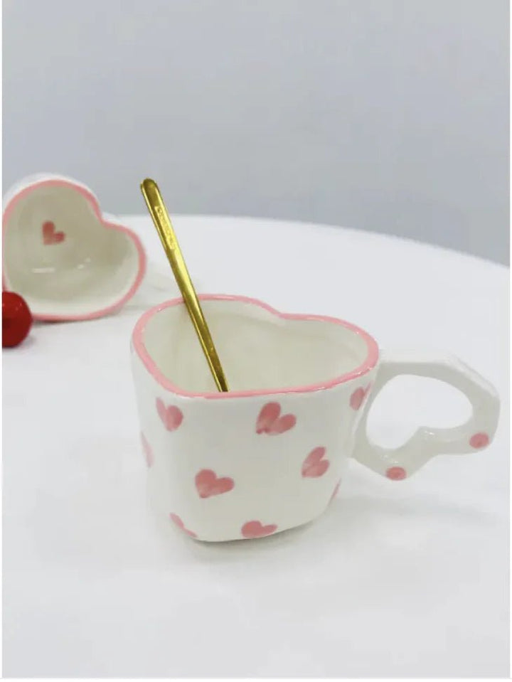 Charming Ceramic Mugs for Girls – Cute and Stylish Design - Whimsical Shoppe