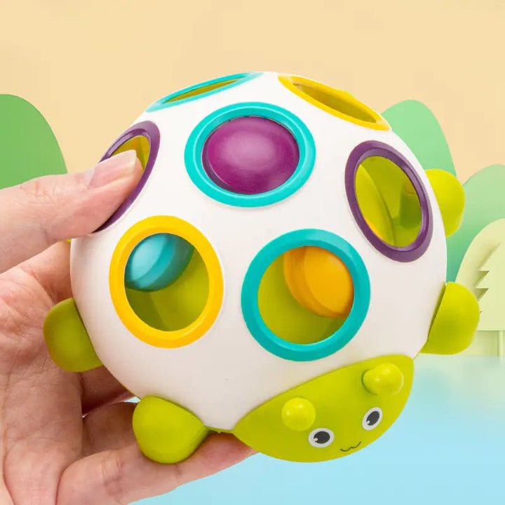 Children’s Fingernail Bug Toy – Hand - Eye Coordination Baby Fidget with Sliding Buttons (ABS, 0M+) - Whimsical Shoppe