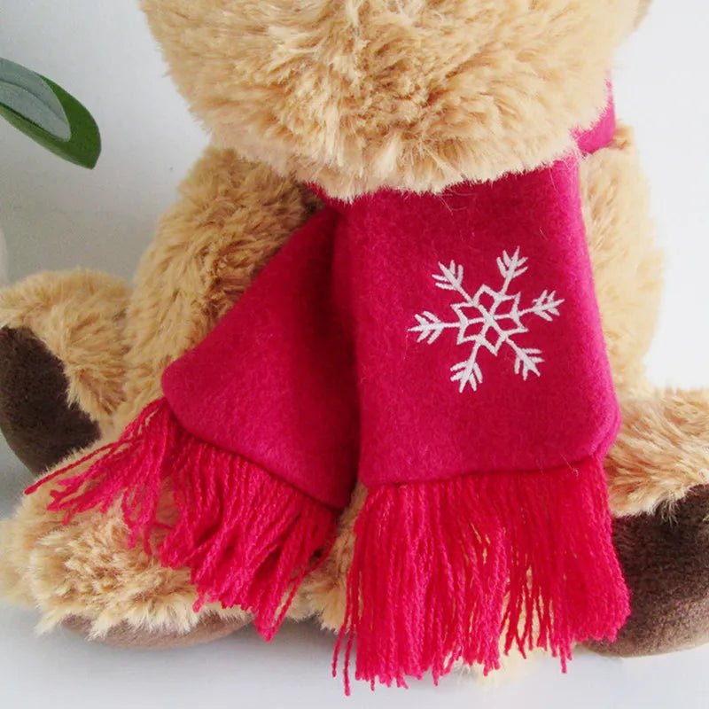 Christmas Plush Elk Doll Toy - Soft, Safe & Huggable Holiday Gift - Whimsical Shoppe