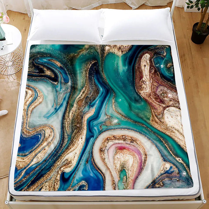 Custom Fleece Blanket with Digital Print – Soft Flannel Throw for Wholesale & Personalized Orders - Whimsical Shoppe