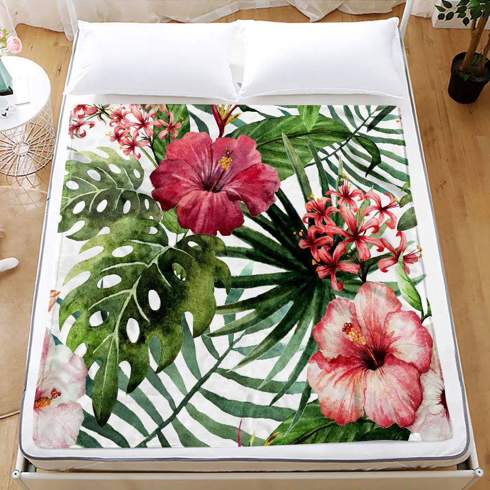 Custom Fleece Blanket with Digital Print – Soft Flannel Throw for Wholesale & Personalized Orders - Whimsical Shoppe