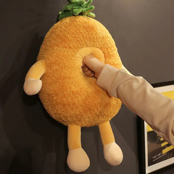 Cute Watermelon & Cherry Plush Toys for Kids – Soft PP Cotton Fruit Dolls (S/M/L), Age 3+, Cozy Gifts & Room Decor - Whimsical Shoppe