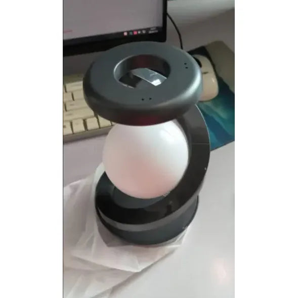 Rotating Moon Desk Lamp with Wireless Charging