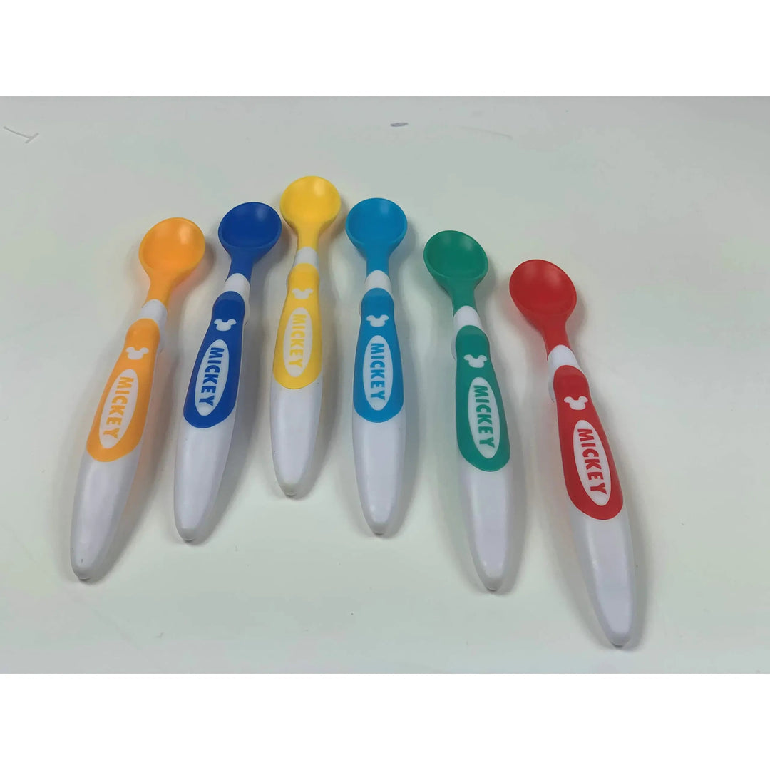 Disney Baby Boy Mickey Mouse 6 Piece Spoon Set - Whimsical Shoppe