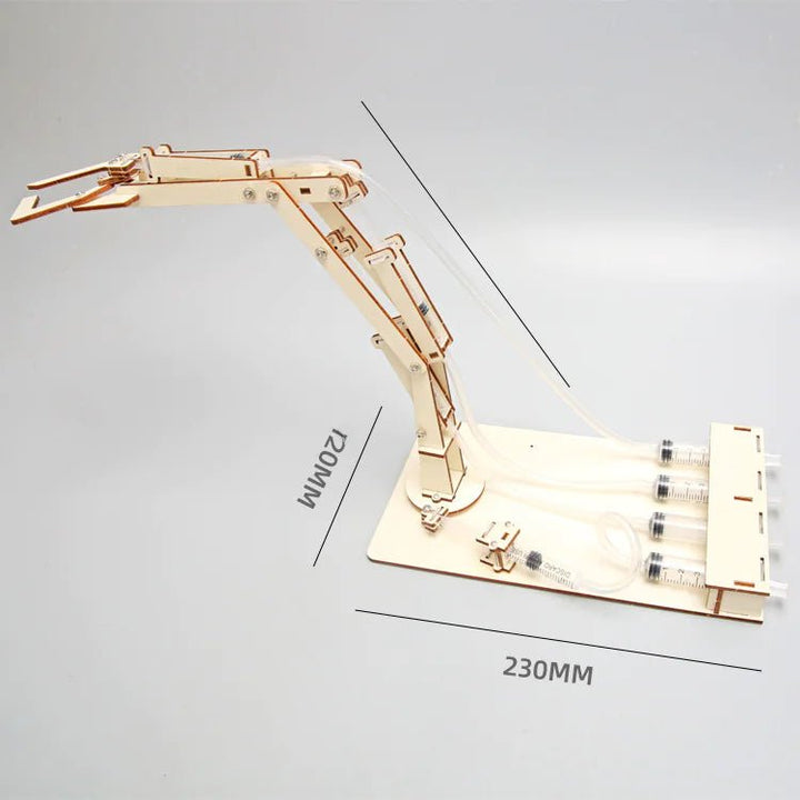 DIY Hydraulic Robot Arm Kit – STEM Engineering Toy for Middle School Students (Ages 7–14) - Whimsical Shoppe