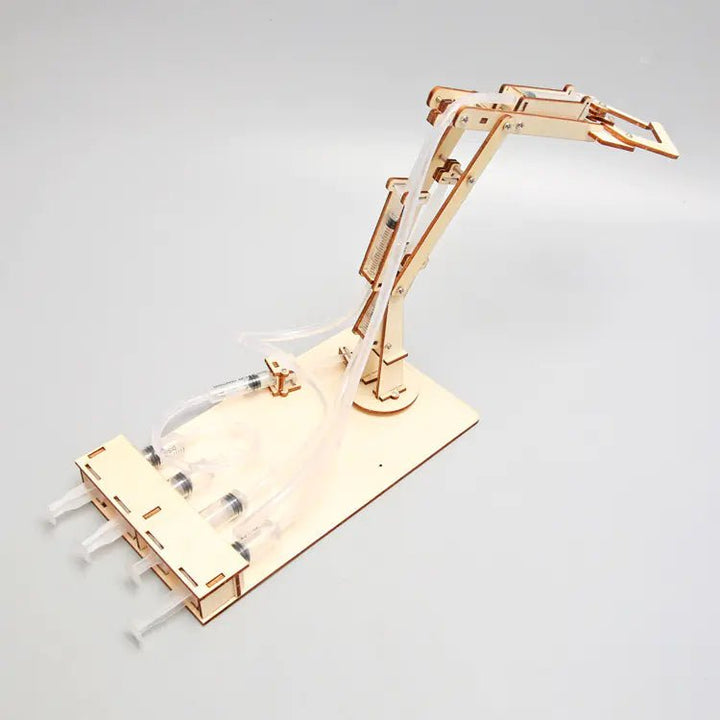 DIY Hydraulic Robot Arm Kit – STEM Engineering Toy for Middle School Students (Ages 7–14) - Whimsical Shoppe