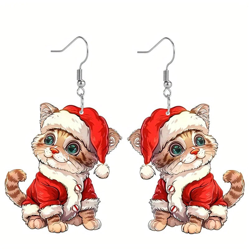 Christmas Earrings for Women – Holiday Dangle & Stud Sets