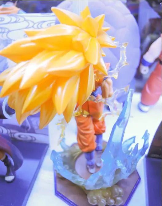 Dragon Ball Super Saiyan Action Figure - Collectible Anime Model - Whimsical Shoppe