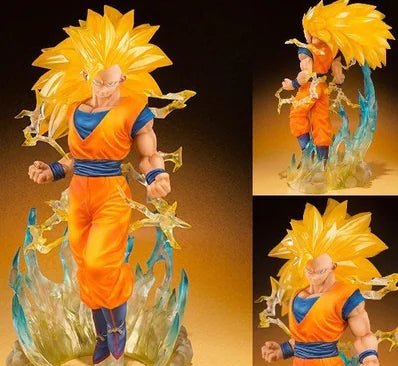 Dragon Ball Super Saiyan Action Figure - Collectible Anime Model - Whimsical Shoppe