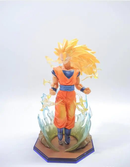 Dragon Ball Super Saiyan Action Figure - Collectible Anime Model - Whimsical Shoppe