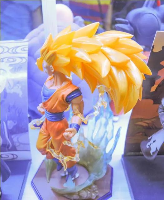 Dragon Ball Super Saiyan Action Figure - Collectible Anime Model - Whimsical Shoppe