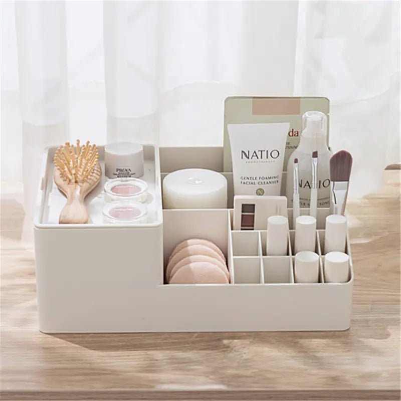 Durable Covered Makeup & Skincare Storage Box (30x20cm) - Whimsical Shoppe