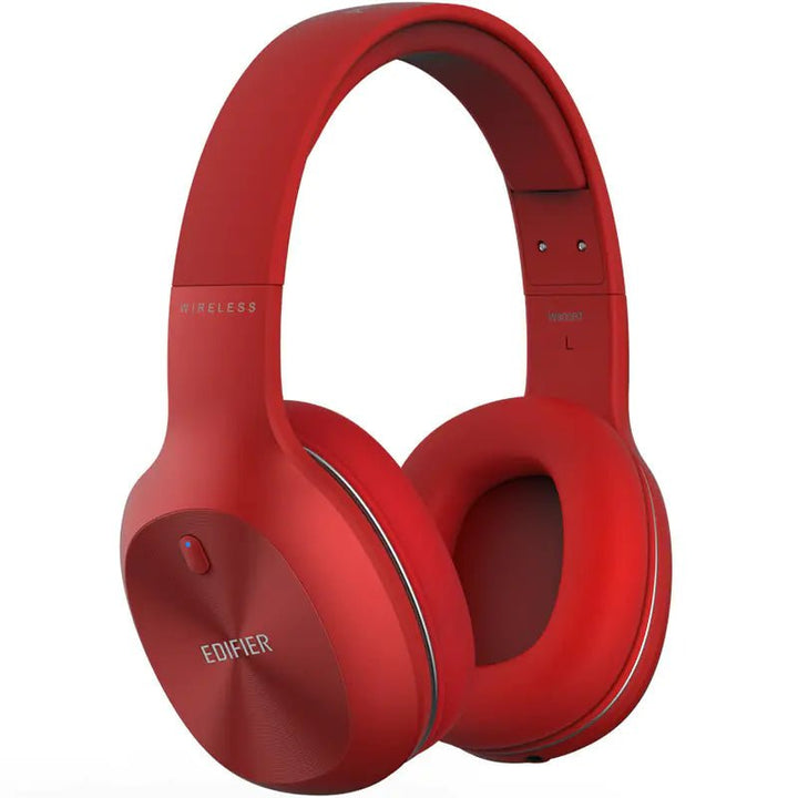 Edifier W800BT Wireless Bluetooth Over - Ear Headphones – 50H Battery, BT 5.0, Lightweight (White/Red/Black) - Whimsical Shoppe