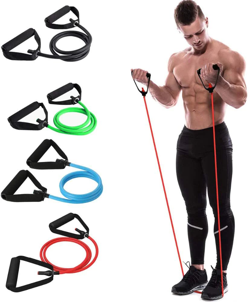 Elastic Resistance Band for Fitness & Strength Training - Portable - Whimsical Shoppe