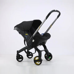 4-in-1 Baby Travel System: Cradle, Stroller, Car Seat (0-24 Months)