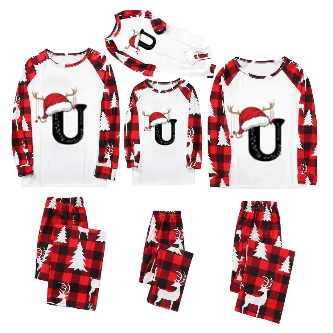 Family Christmas Pajamas Matching Sets – Cozy Plaid/Graphic PJs for Couples & Whole Family (Soft, Breathable, 2024) - Whimsical Shoppe