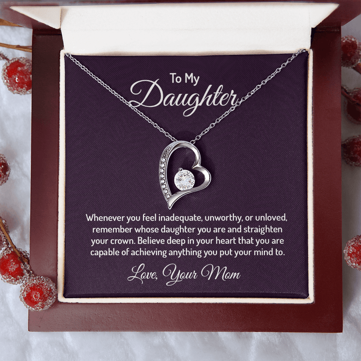 Forever Love Necklace - For Daughter From Mom - Whimsical Shoppe