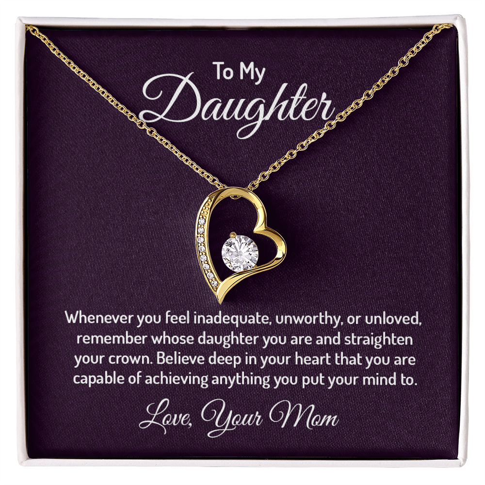 Forever Love Necklace - For Daughter From Mom - Whimsical Shoppe