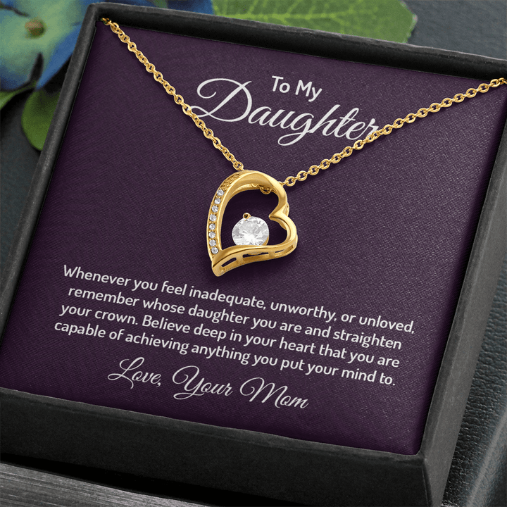 Forever Love Necklace - For Daughter From Mom - Whimsical Shoppe